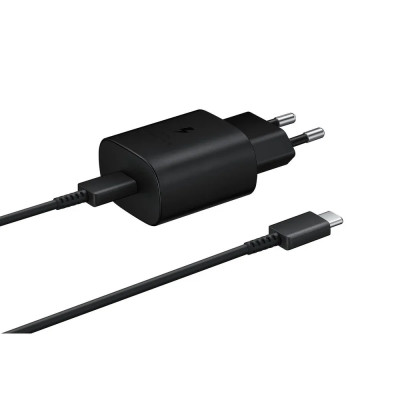 Сетевое зарядное устройство 25W PD 3A+2A черное-2