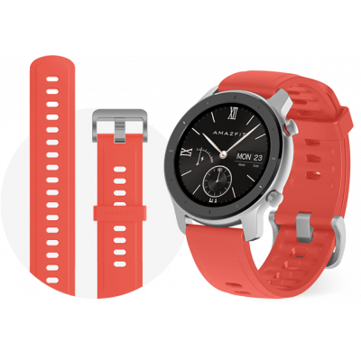 Умные часы Amazfit GTR A1910 42mm Red A1910 (Global Version)-3