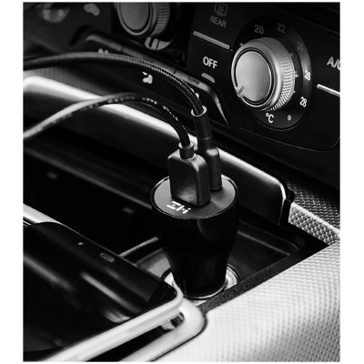 Автомобильное зарядное устройство ZMI Metal Car Charger (AP721)-1