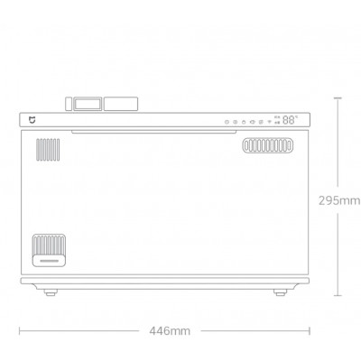 Умный аквариум Mijia Smart Fish Tank Black (MYG100) CN-1