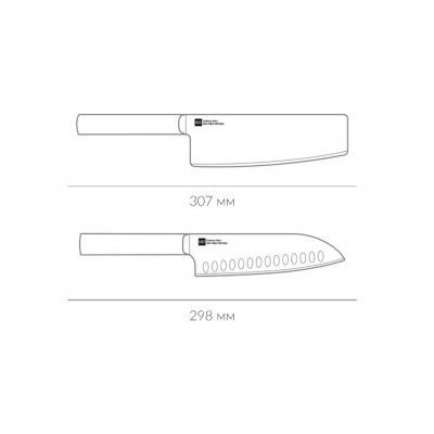 Набор ножей HuoHou Heat Knife Set Two-Piece -3