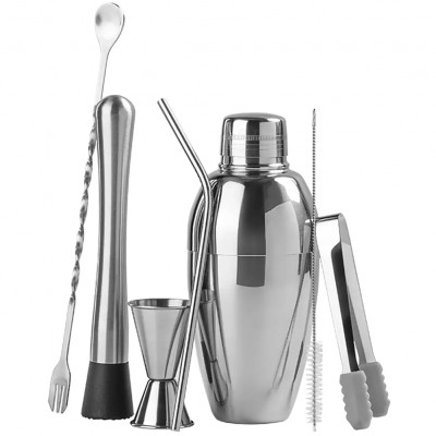 Коктейльный набор Circle Joy Coktail Shaker Bar Set 7 в 1 (CJ-CSB01)
