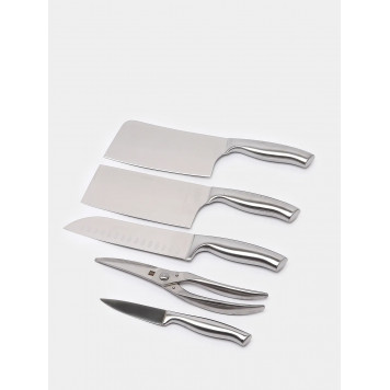 Набор ножей Xiaomi Huohou Nano Steel Knife set 6 in 1 -3