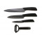Набор керамических ножей HuoHou Nano Ceramic Knife Black