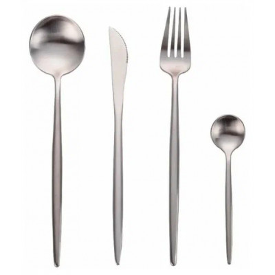 Набор столовых приборов Maison Maxx Stainless Steel Cutlery Set, стальной