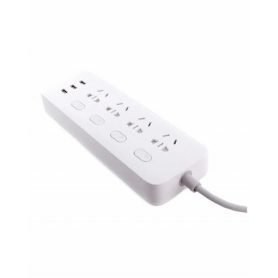 Сетевой фильтр Mijia Power Strip 4 розетки и 3 USB порта (MJSWSKCXB-01QM)