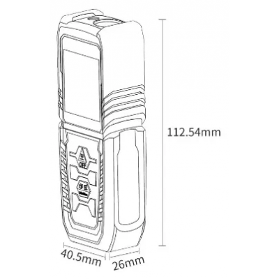 Лазерный дальномер AKKU AK302-3