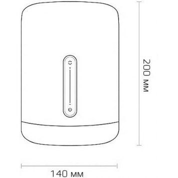 Настольная лампа Xiaomi Mijia Bedside Lamp 2 (MJCTD02YL)-2