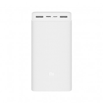 Внешний аккумулятор Xiaomi Mi Power Bank 3 30000mAh (PB3018ZM) белый   
