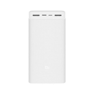 Внешний аккумулятор Xiaomi Mi Power Bank 3 30000mAh белый (PB3018ZM)
