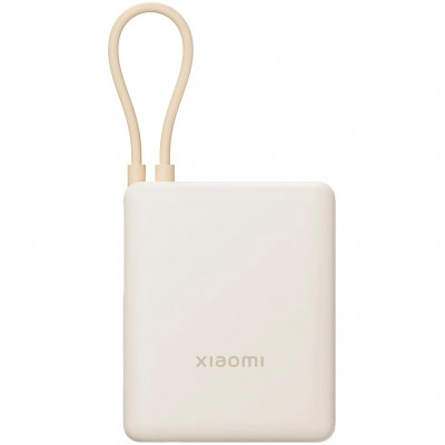 Внешний аккумулятор Xiaomi Power Integrated Cable 10000mAh 33W (PB1033MI) Бежевый