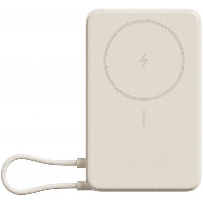 Внешний аккумулятор Xiaomi Magnetic Power Bank 10000mAh 7.5W (WPB1007Z) светло-кофейный