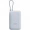 Внешний аккумулятор Xiaomi Power Bank With Cable USB-C 10000mAh Pocket Version (P15ZM) Blue
