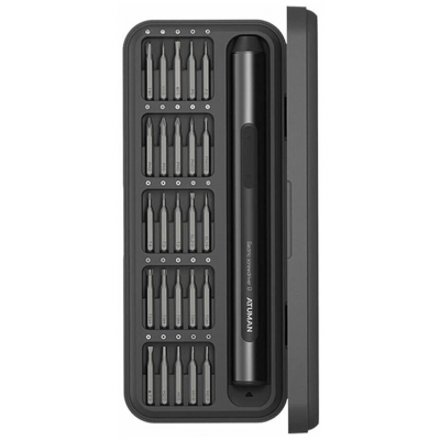 Oтвертка электрическая Atuman Е1 Electric Precision Screwdriver Set (25 бит)