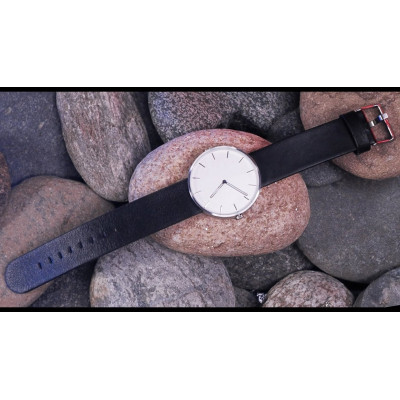 Часы кварцевые Twenty Seventeen Elegant Black Belt W001Q-1