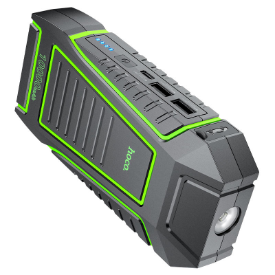 Автомобильное портативное пусковое устройство Hoco QS1 10000mAh 600A черное-2