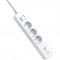 Сетевой фильтр Xiaomi 20W Mi Power Strip (3 розетки, 2C1A)