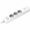 Сетевой фильтр Xiaomi 20W Mi Power Strip (3 розетки, 2C1A)