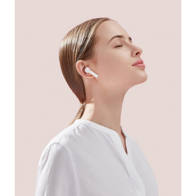 Беспроводные TWS наушники Haylou MoriPods (White)-3