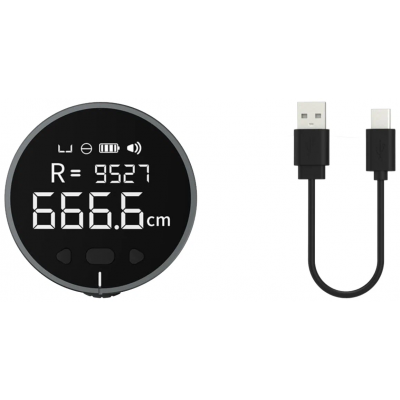 Умная рулетка Duka Small Q Ruler, черная-3