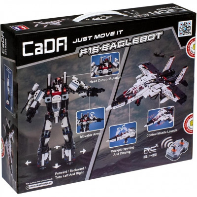 Конструктор CADA C51030W Робот-трансформер -3