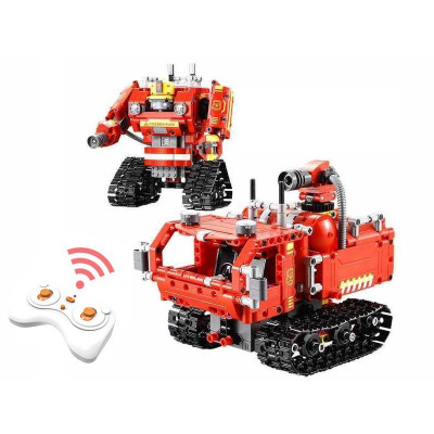Конструктор 2 в 1 Пожарный робот-трансформер Cada Technic C51048W-2
