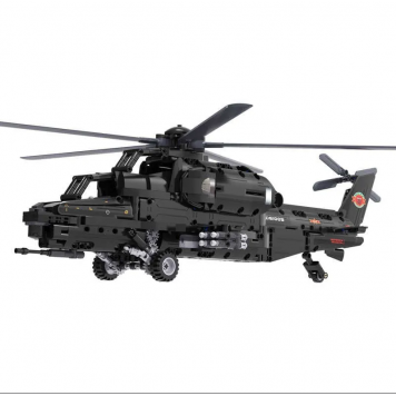 Конструктор CADA Technic Военный вертолет -2