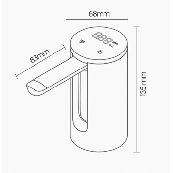 Помпа автоматическая Xiaomi Xiaolang Water Pump Lite (XD-ZDSSQ01)-1