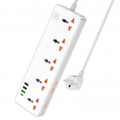 Удлинитель Hoco AC14A (5 розеток+3 USB) Удлинитель Hoco AC14A (5 розеток+3 USB)