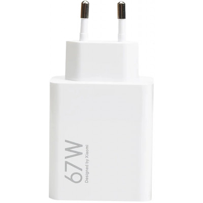 Сетевое зарядное устройство Xiaomi 67W USB + кабель 1м