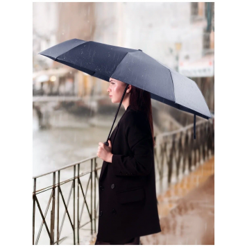 Зонт автоматический Xiaomi Zuodu Full Automatic Umbrella Led, синий-4