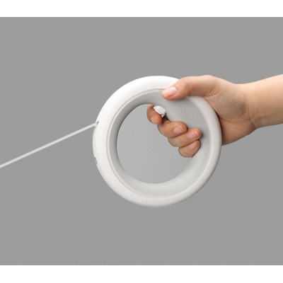 Поводок для собак Moestar UFO Retractable Leash 2 Plus белый-1