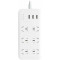 Удлинитель Mi Power Strip (6 розеток+3 USB) CXB6-1QM белый для китайских вилок