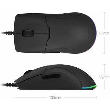 Мышь игровая Xiaomi Mi Game Mouse Lite (YXSB01YM), черный-5