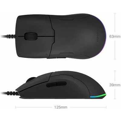 Мышь игровая Xiaomi Game Mouse Lite (YXSB01YM), черный-5