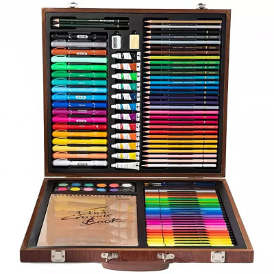 Набор для рисования DELI Painting Set Wooden Box